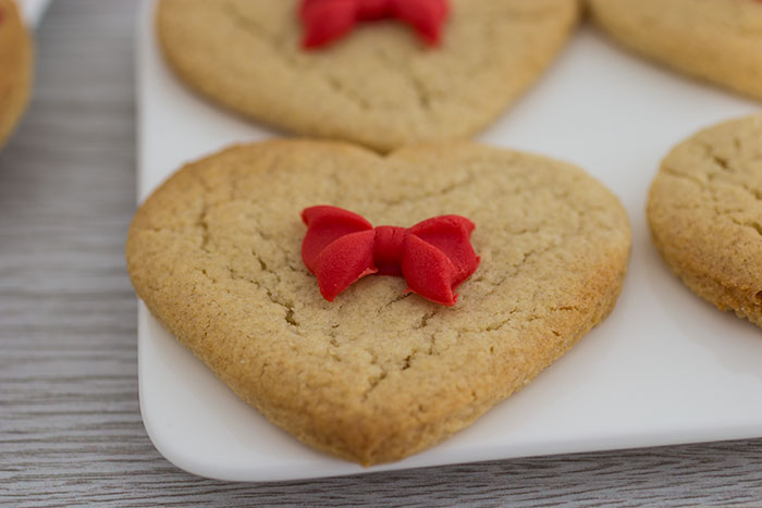 Valentine's Day Biscuits. Heart